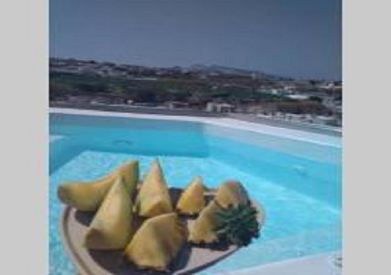 Amer Villa Santorini With Outdoor Hot Tub Vóthon Zewnętrze zdjęcie