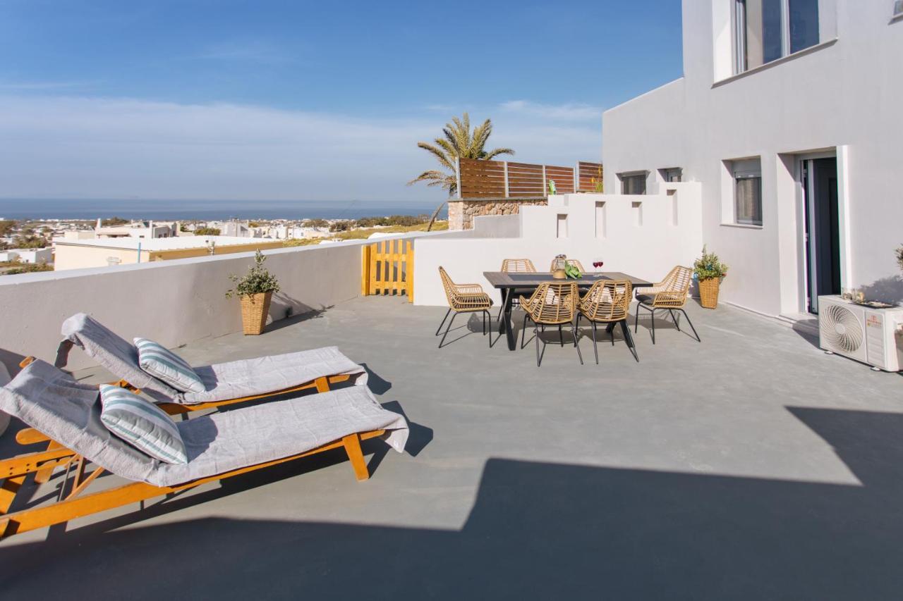 Amer Villa Santorini With Outdoor Hot Tub Vóthon Zewnętrze zdjęcie