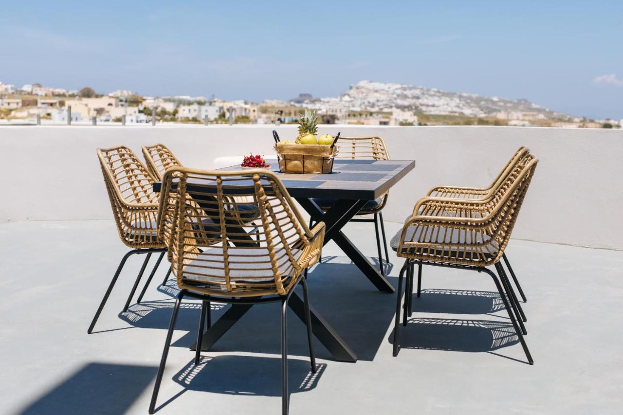 Amer Villa Santorini With Outdoor Hot Tub Vóthon Zewnętrze zdjęcie